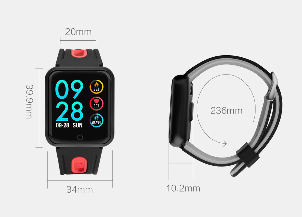 bratara fitness monitorizare puls P68-4